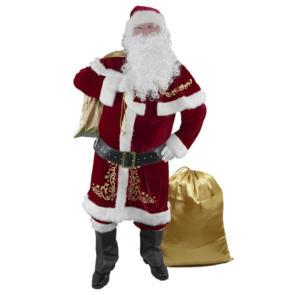 Jultomtekostym för män 12st julset Set jultomte