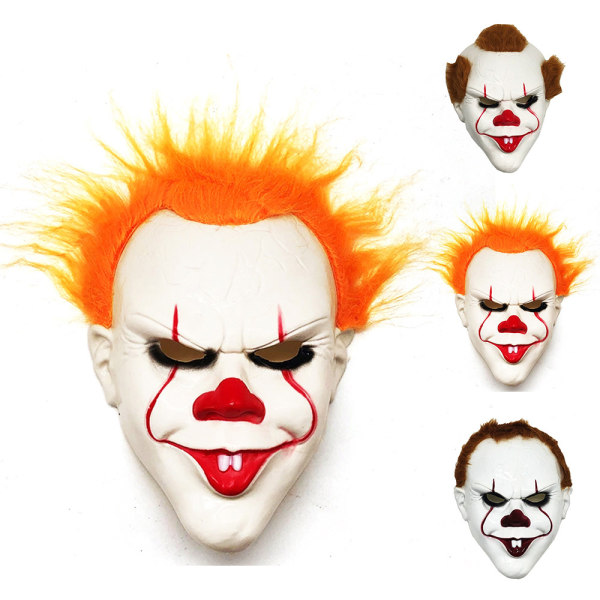 Pennywise The Clown Mask för Halloween Cosplay A