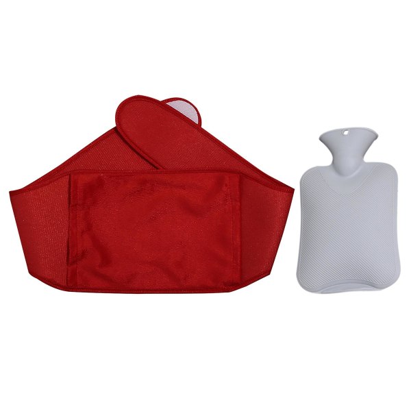 1 set varmvattenpåse med plysch cover Smärtlindring RD