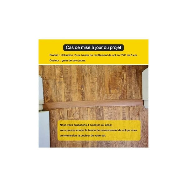 Gulvforbindelse, 200 4 cm, flad kompensationsskinne, til at dække huller mellem laminat, trægulv, fliser