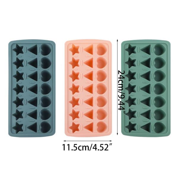 Silikon form Molds Silikon iskubbricka iskub BPA-fri Pink