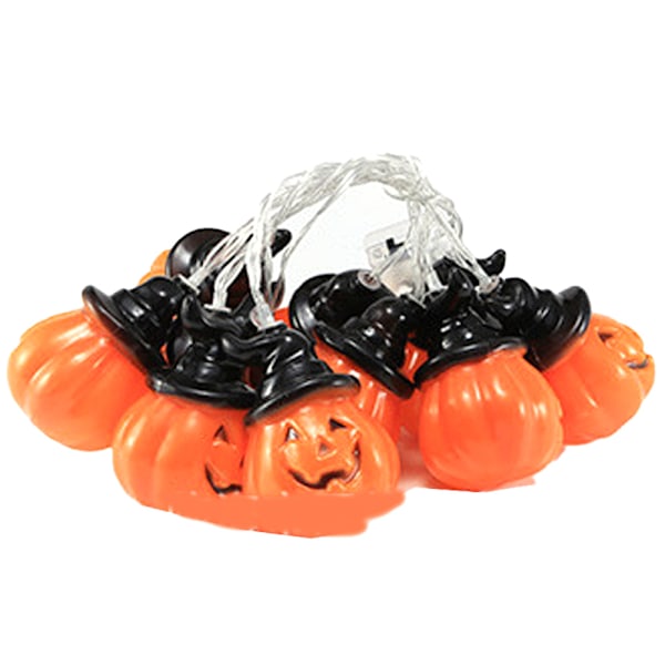 3D Pumpkin LED String Lights, pumpa Lights batteridriven,