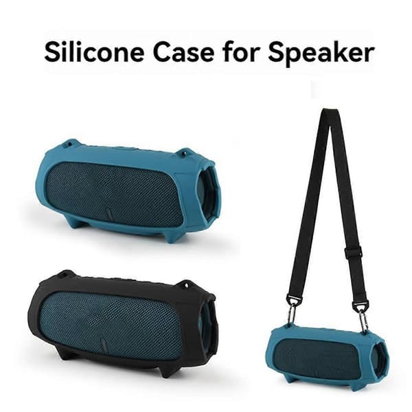 Silikonecover til Charge 5 Bærbar Bluetooth-højttaler, Blødt etui til Charge5 Højttalertilbehør, A