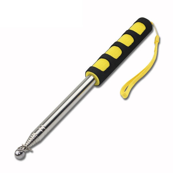 Lipputangon ohjaustyökalu Sisäänvedettävä lippu Windsock Pointer Banneri Yellow