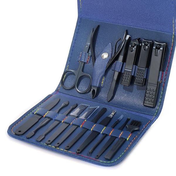 Manicure Pedicure Sæt Negleplejesæt - Rustfrit stål Skarp