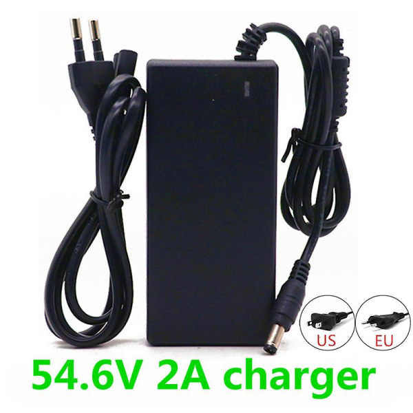 Nytt 48v 99999mah 1000w 13s3p Xt60 101ah Li-ion-batteri för 54,6v skoter elcykel med Bms-laddare 54.6V2A charger