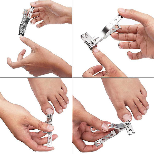 Nagelklippare med 360 graders roterande huvud - 9,5 cm