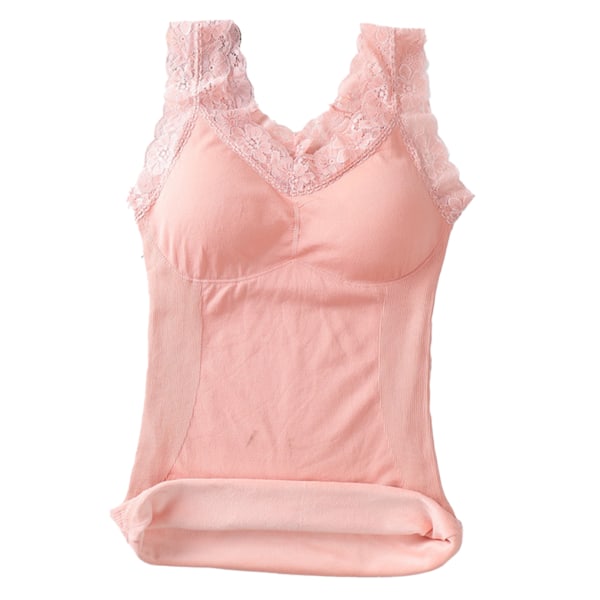 Damevest varm holder fleksibel gjenbrukbar erstatning vinter Pink Free Size