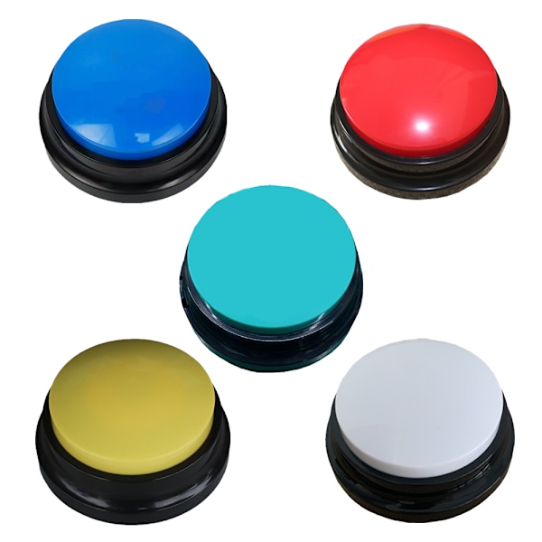 Talking Dog Buttons – Inspelningsbara hundkommunikationsknappar