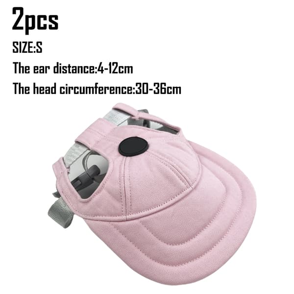 Pet Dog Baseball Cap Sport Cap Hatt Utomhushatt Solskydd mix style4