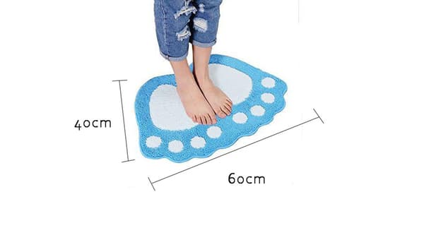 #Liukumaton kylpymatto kylpyhuoneeseen 40 x 60 cm#