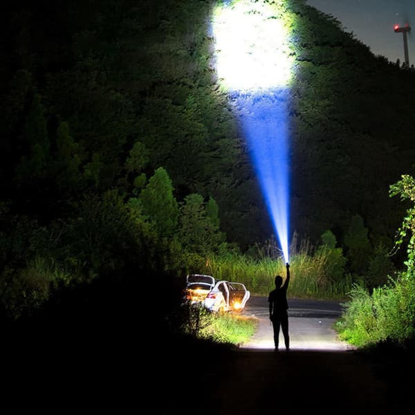 1/2 søgelygte IPX4 Vandtæt Super Bright til nødsituationer, 1Set