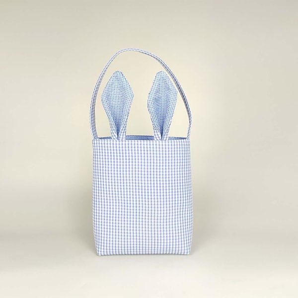 Semesterprydnader påskkorg semester kanin bunnår printed canvas present bär godispåse