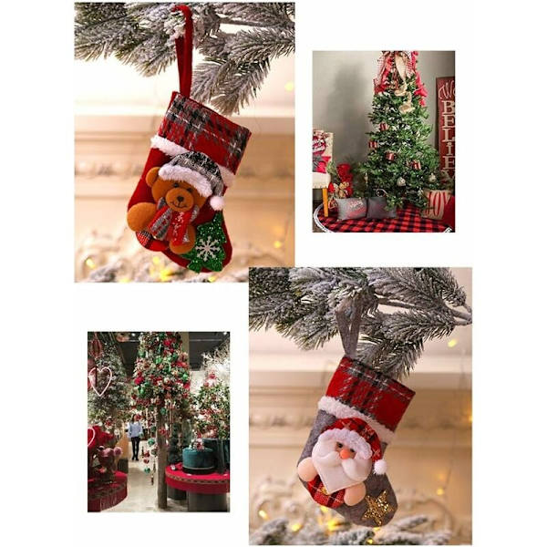 1 kpl joulusukka 17*13cm Joulukoristeet - Karhu