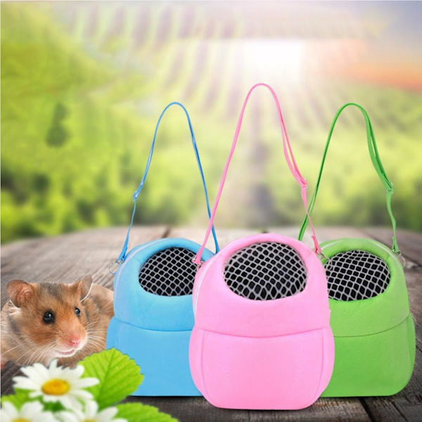 Mouse Bärväska Andas mjuk för dragkedja varm Hålla sova Blue L