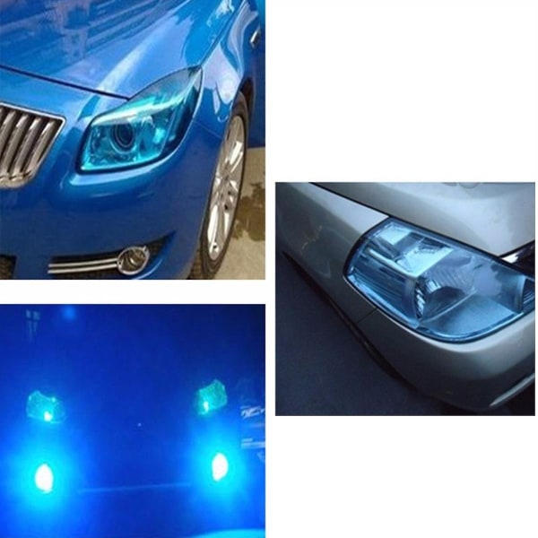 Car Light Tint Film Set - Headlight Taillight And Brake Light Vinyl Wrap Kit Translucent Adhesive Cover red 30CM*60CM