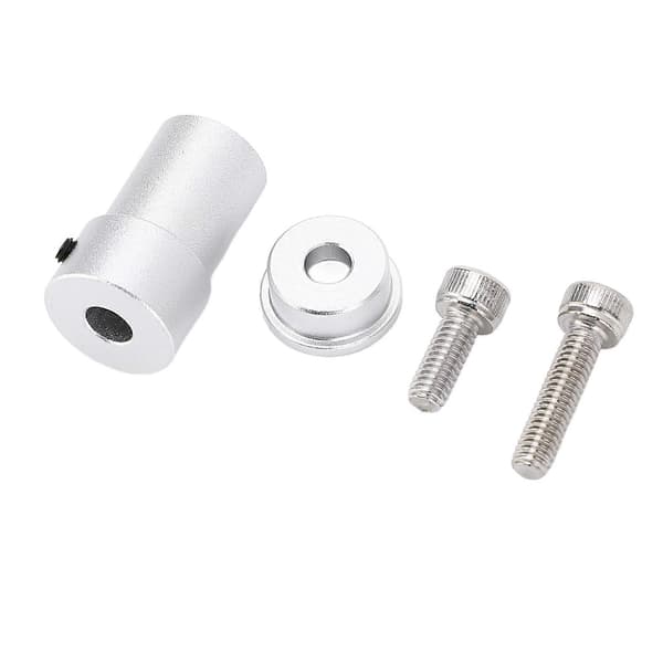 Axelkoppling 5mm Aluminiumlegering Stabil Anslutning Axelkopplare för Robot Hjul DC-Motor