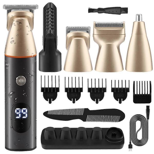 Hårtrimmer Kropsplejer Grooming Trimmer Multifunktionel Hårfjerning Mænds Næsehårfjerner