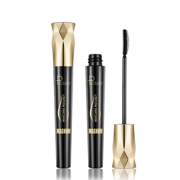 4D Silk Fiber Mascara Förlängning Vattenfast Långvarig Curling Tjock Mascara Långa ögonfransförlängning Make Up