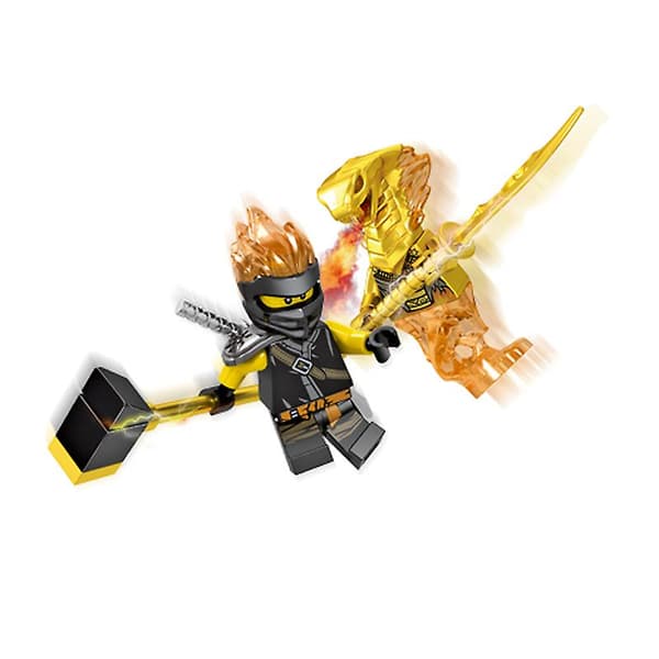 Set med 24 st Ninja minifigurer byggstenar Leksaker Barngåva