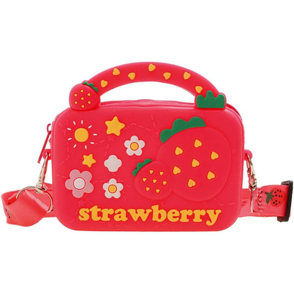Børnetaske, Små piger Søde frugtpunge med skulderrem Crossbody Skuldertaske Legetøj Gaver NO:7