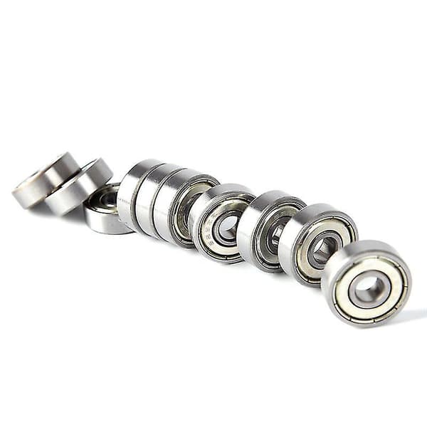 10 stk. rustfrit stål kugleleje dyb rille kugle 626-zz 6mm industri
