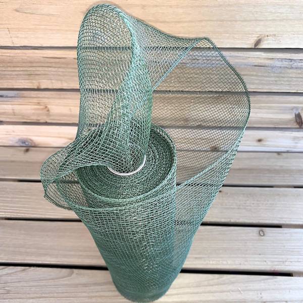 Olivengrøn Efterårs Deko Mesh - 10\" x 10 Yards, St. Patricks Dag, Høst Dekoration