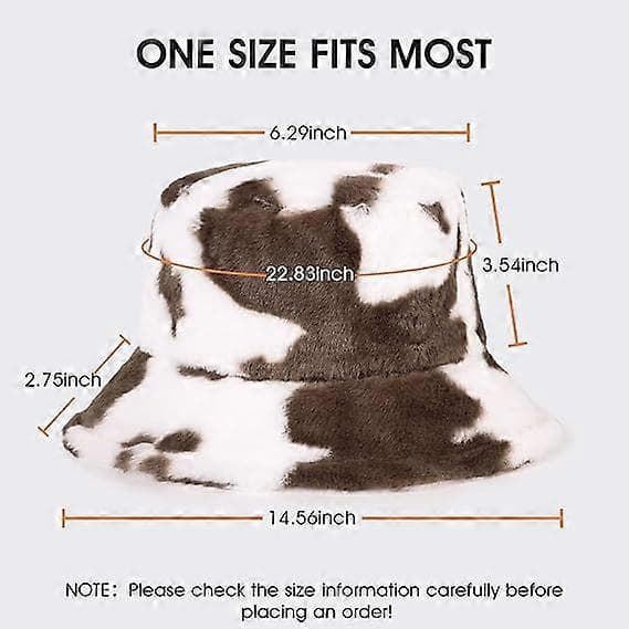 Vinter Faux Fur Spandhat, Fluffy Bløde Varme Hatte, Plys Fiskerhat