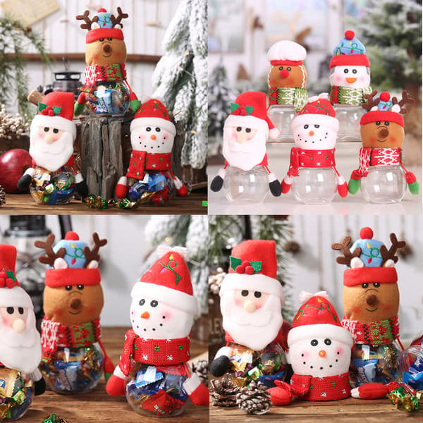 Julegodtebøtte Santa Style style 1