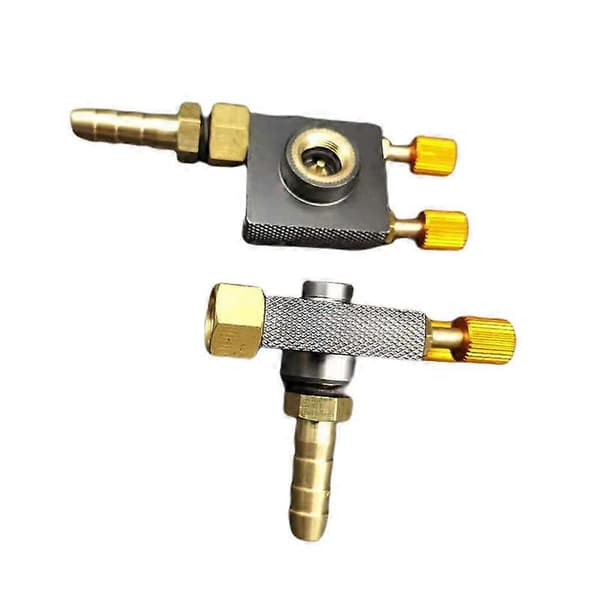 Udendørs Camping Ovn Adapter, Automatisk Skifteventil til Gasflaske - Picnic Komfur Tilbehør - til 4,9 cm Split Ovn