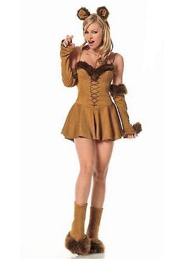 exig Uniform Halloween plagg Cosplay Brun Catwoman S