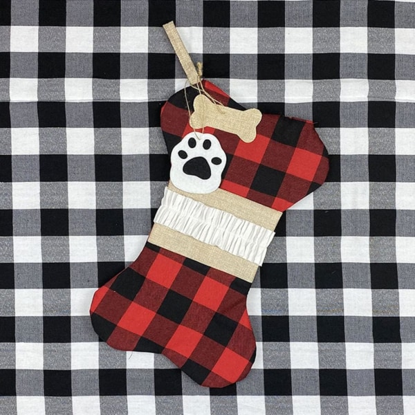 Juledekoration Xmas Bone Form Ornament vedhæng