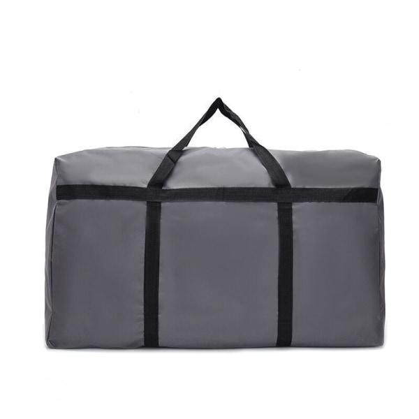 Stor oppbevaringsveske for flytting, Oxford vannavstøtende organizer Grey 100L