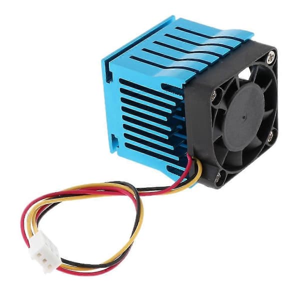 3-pin 40 mm kjølevifte nord-sør-bro for PC bærbar blå