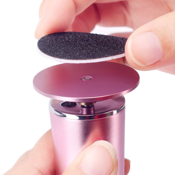 USB uppladdningsbara verktyg Hälvårdsverktyg med sandpapper pink 22.5*12.5*5.5cm