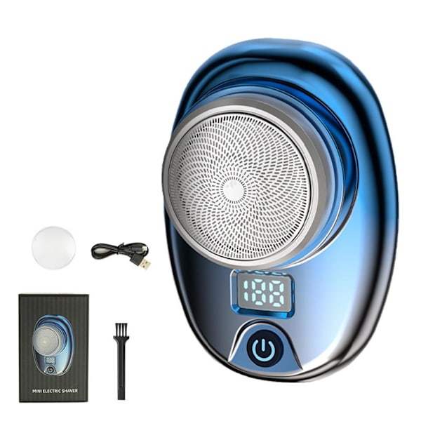 Mini-Save Kannettava Sähköinen, USB ladattava taskukokoinen sähkölaite Blue  one size