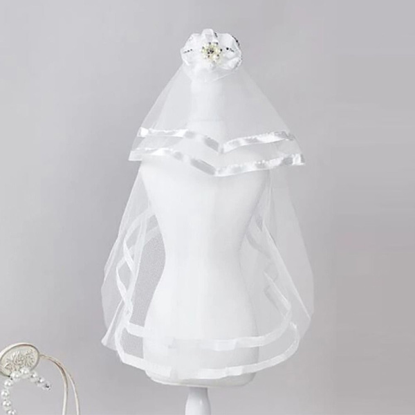Pet Bröllopsslöja Hundslöja VIT white
