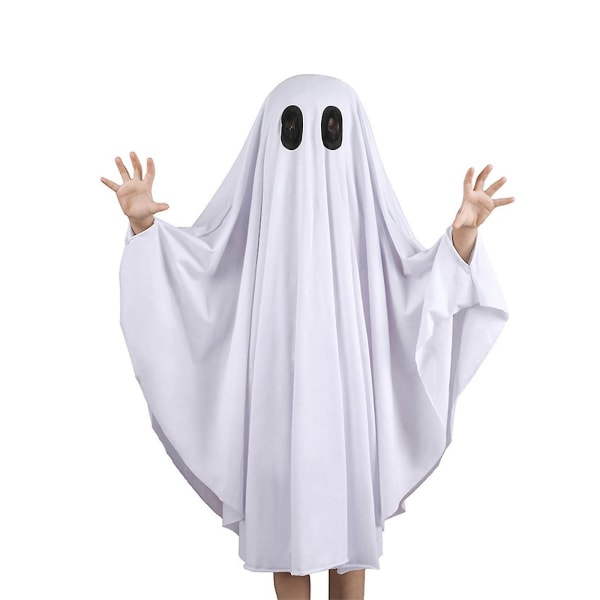 Ghost Halloween-dräkt för barn Toddler Halloween Ghost Cape Spöklik men söt  cosplay Halloween-festtillbehör, en one size för barn 1-9 år M ad8d | M |  Fyndiq