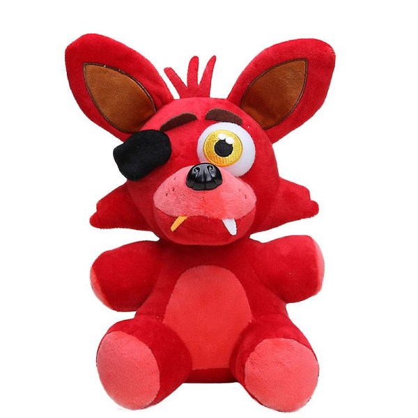 Fnaf/23 Plush Toy Doll Golden 5 Night Freddy Foxy Bonnie Chica as picture