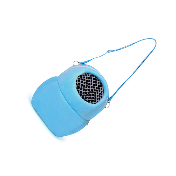 Mouse Bärväska Andas mjuk dragkedja Varm Hålla sova Blue L