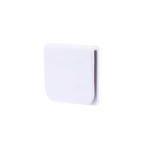 4-pack vita duschdraperiklämmor 4,5*5 CM