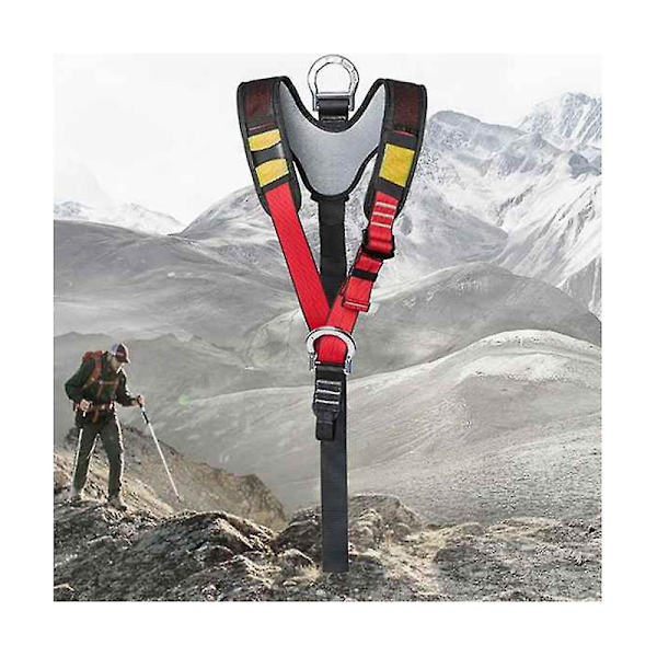 Utomhus överkropp Säkerhetsbälte Axelrem Bergsbestigning Säkerhetsbälte Downhill Rescue