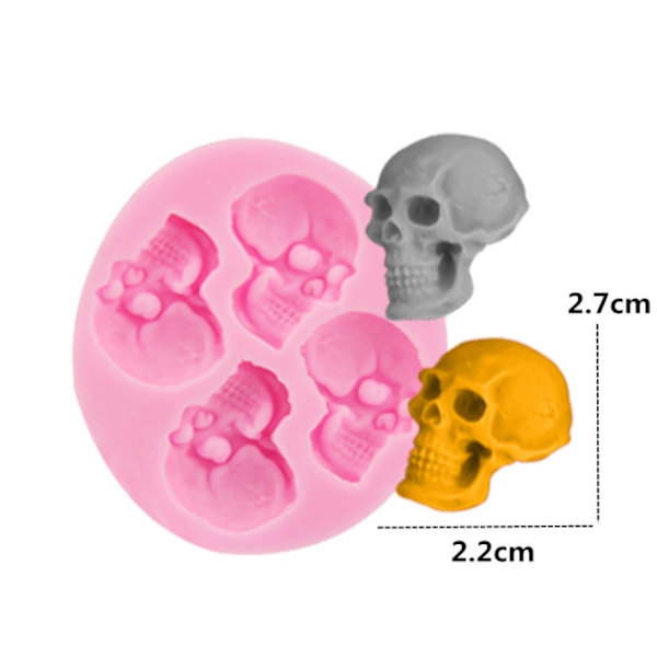 Halloween Mould, 6,5*5,8*1cm Rosa