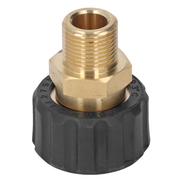 Højtryksrenser Adapter Pistol Slangeforbindelse 5000PSI Reservedele Tilbehør Han G3/8 til Hun M22 15mm