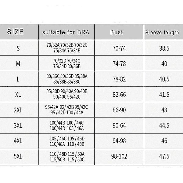Womens hapewear 3/4 ärm Arm haper Front tängning Kompression BH Post urgery Posture Corrector Linne BLACK S