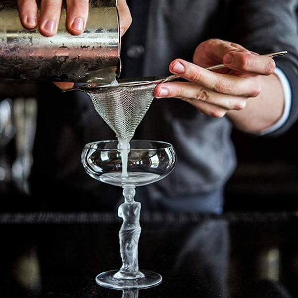 Konisk Cocktail Sil - Fin Sil, professionell Rostfri