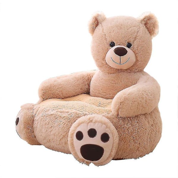 Regnbuehorn Plys Sofa Stol til Børn, Teddybjørn-Fluffy