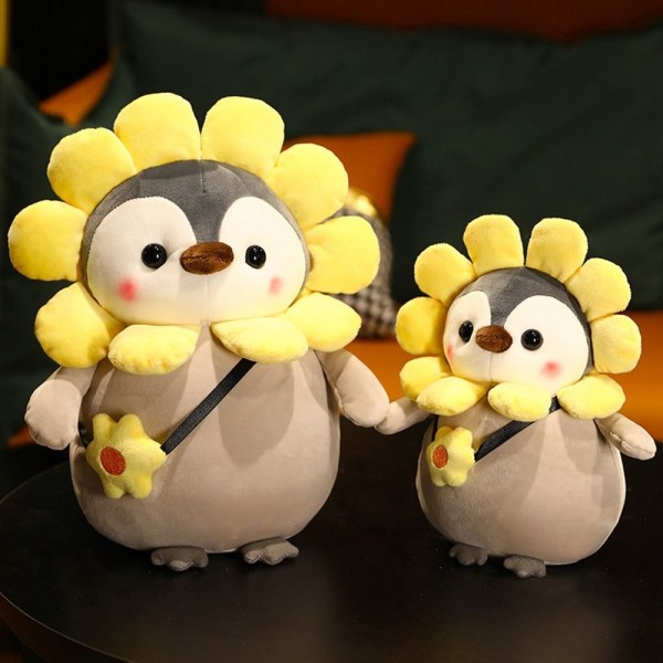 Penguin Kudde Plyschleksak 25CMSOLBLOMMA SOLBLOMMA