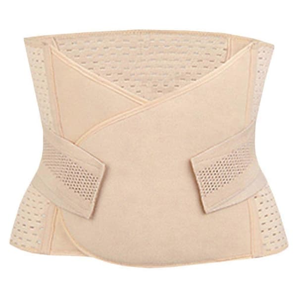 Bækkenbælte til efter fødslen, talje- og mavekontrol shapewear (hudfarve)