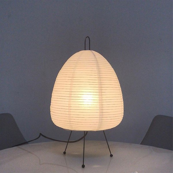 Japansk design Akari Noguchi Yong Bordslampa Printed Rispapper Lampa Sovrum Skrivbord Hem Loft Inredning Fyrkantig stativ Golvlampa AU Plug A and B Lamp